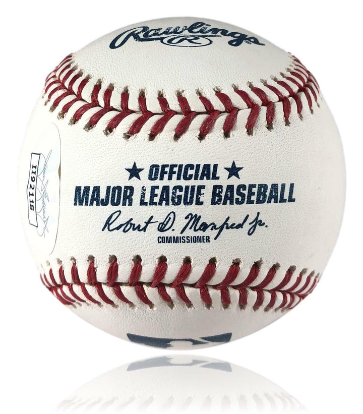 Jason Heyward Autographed OMLB Baseball JSA COA Signed Cubs Braves Cardinals