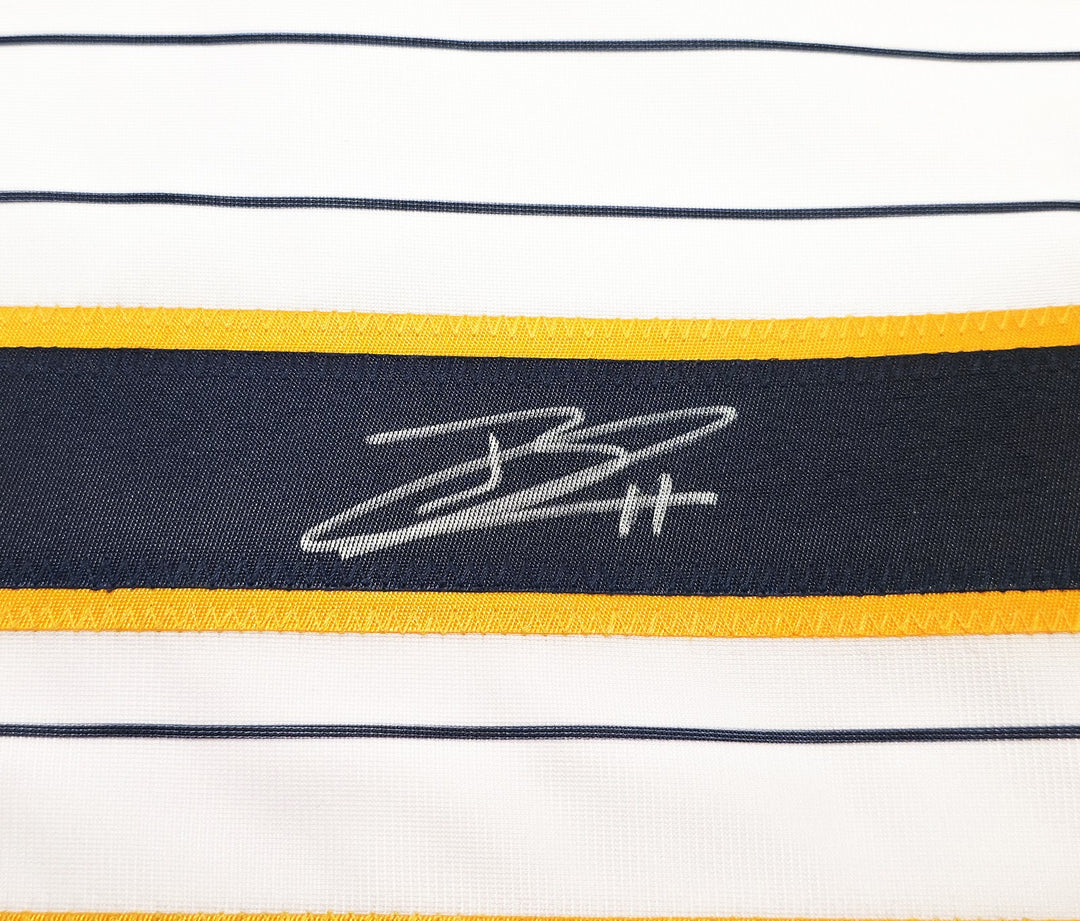 Milwaukee Brewers Jackson Chourio Autographed Signed White Jersey Beckett