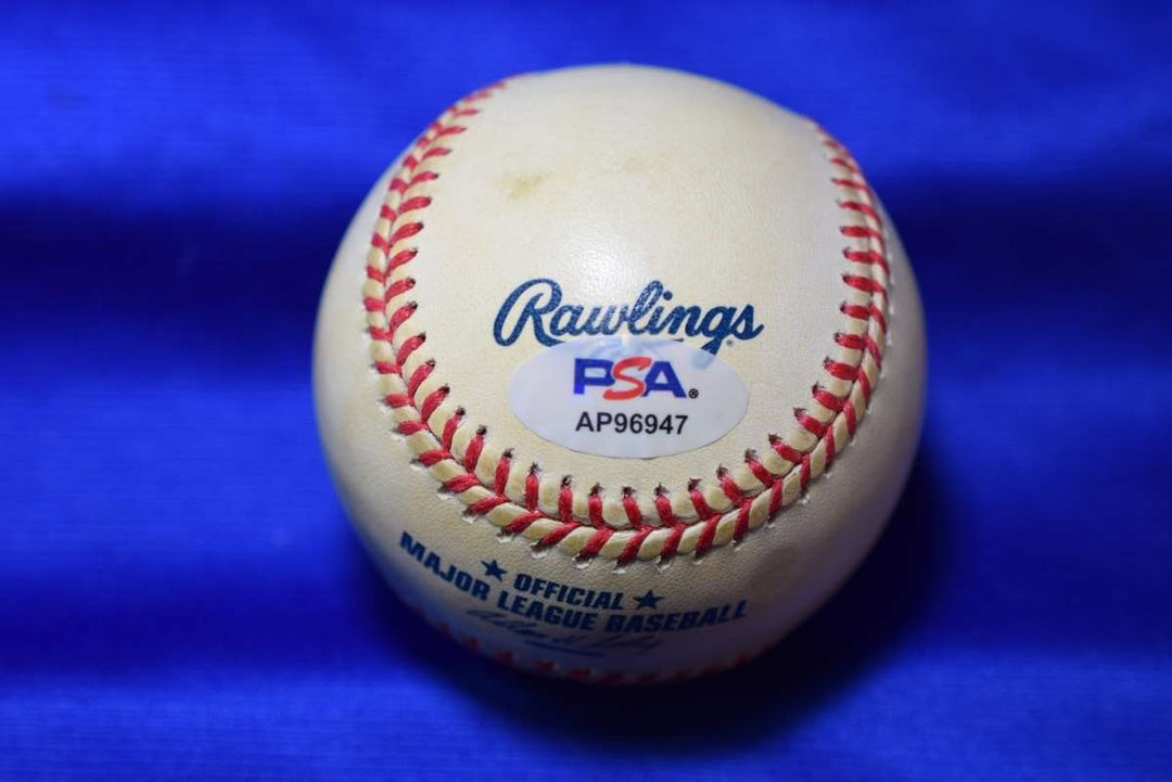 Barry Larkin PSA DNA Autograph Major League OML Signed Baseball 95 NL MVP