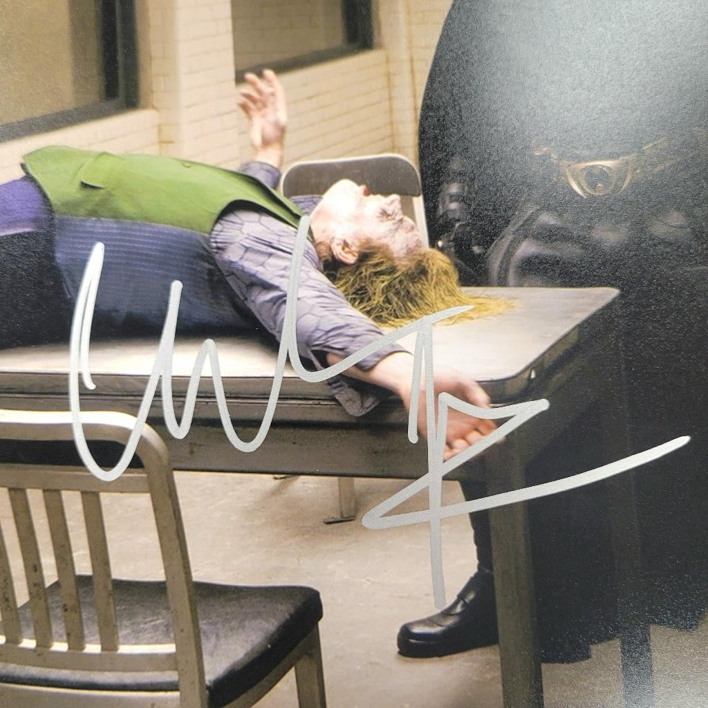 Christian Bale signed Batman Dark Knight Joker 11x14 photo autograph Beckett BAS