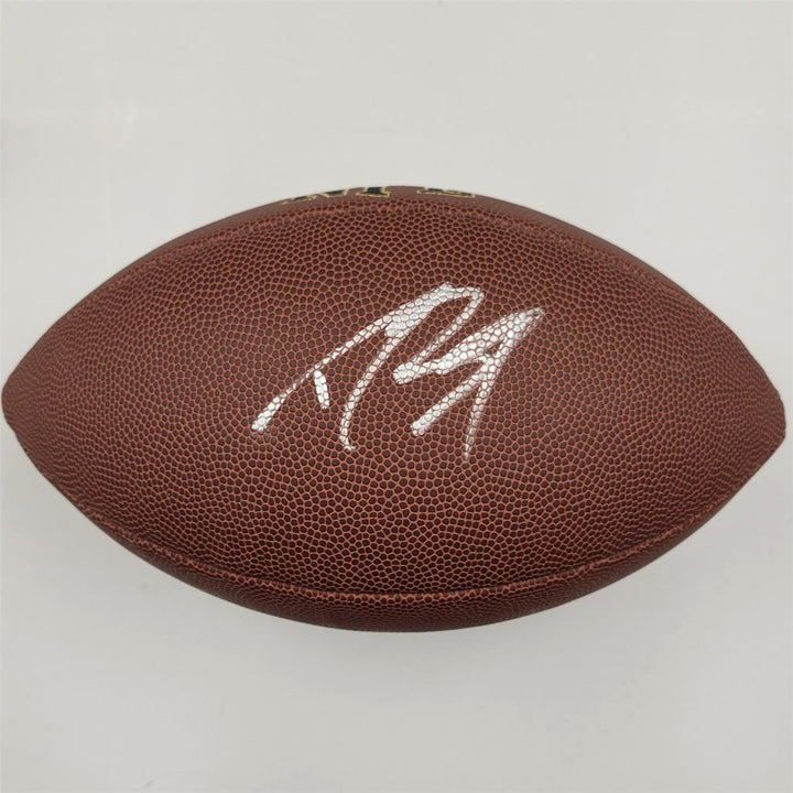 Drew Brees signed Wilson Replica NFL Football Saints (B) ~ Beckett BAS Holo