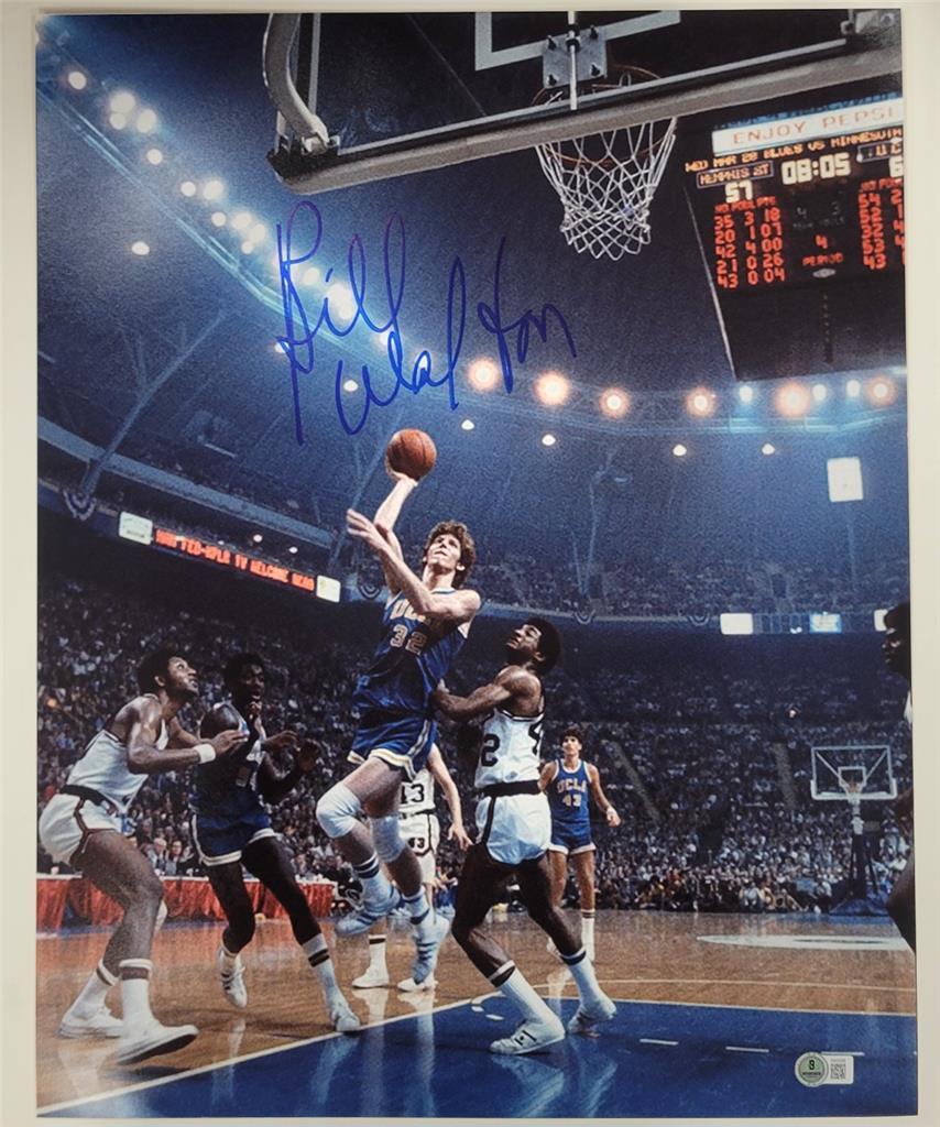 Bill Walton signed UCLA Bruins 16x20 Photo Celtics autograph ~ Beckett BAS