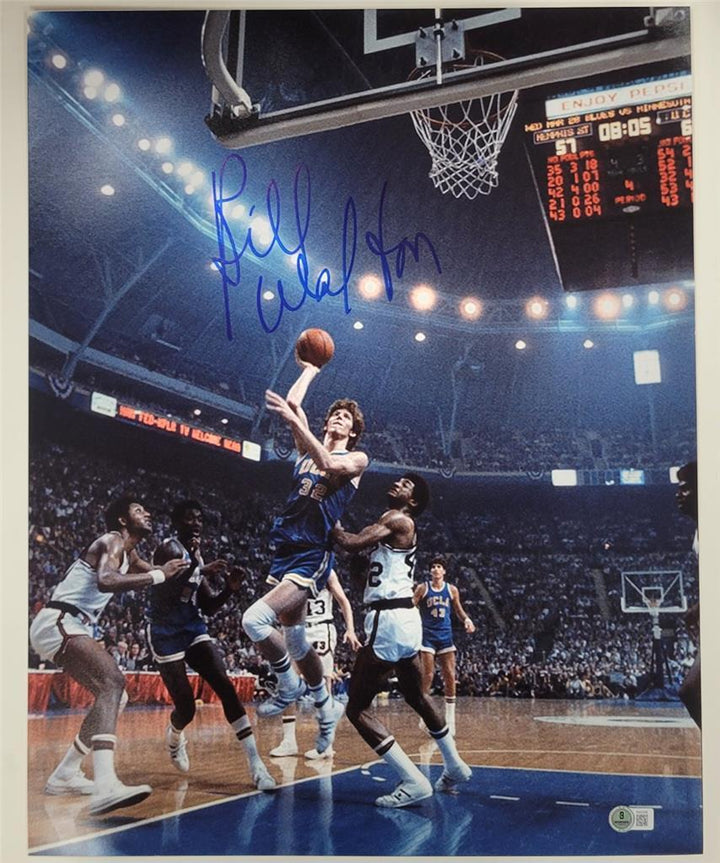 Bill Walton signed UCLA Bruins 16x20 Photo Celtics autograph ~ Beckett BAS