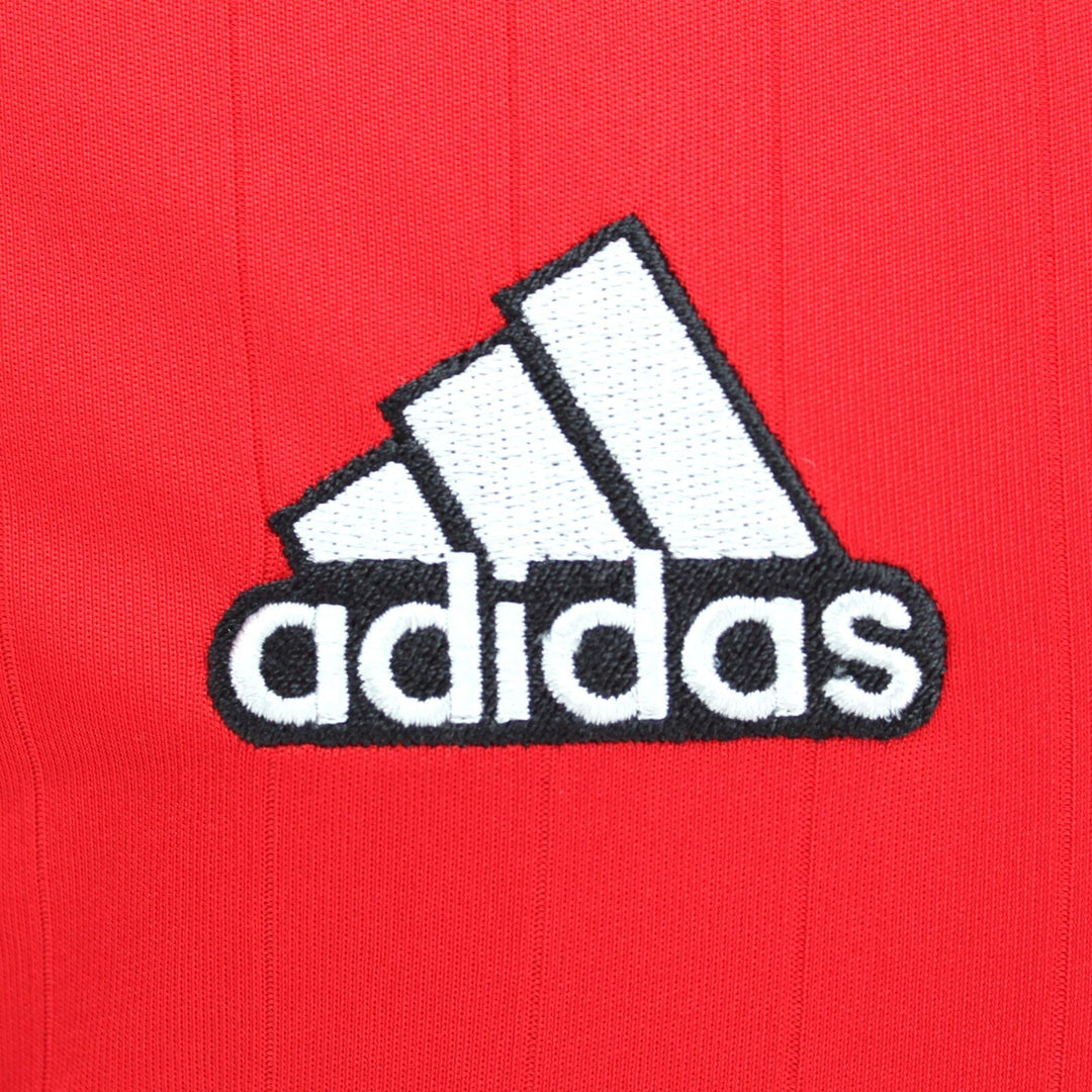 David Beckham Autographed Manchester United Red Adidas Jersey Panini Signed ManU