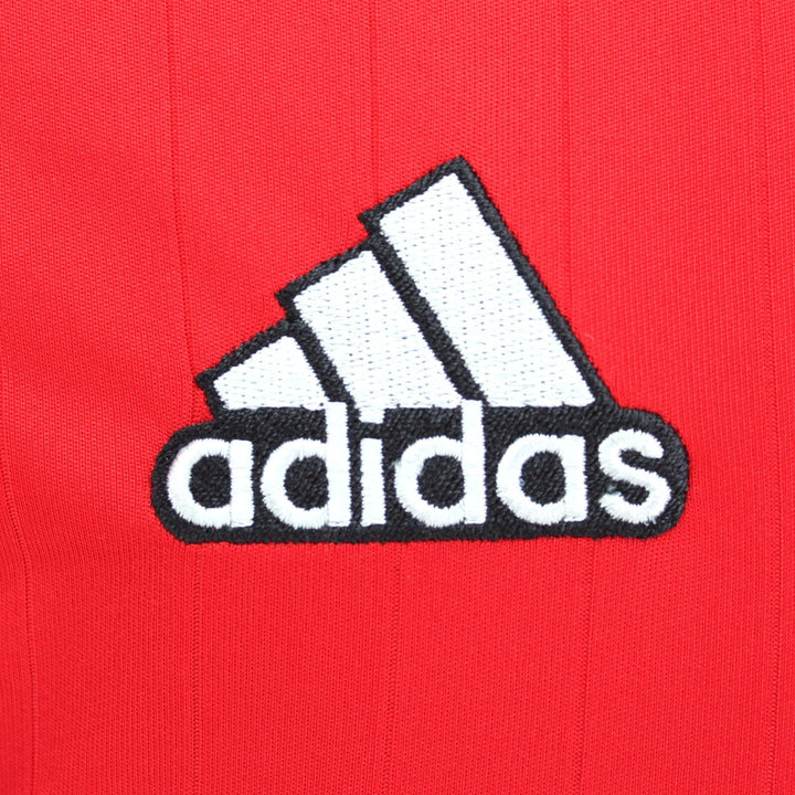 David Beckham Autographed Manchester United Red Adidas Jersey Panini Signed ManU