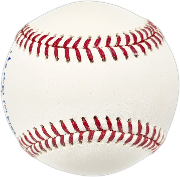 Alex Bregman Auto Signed 2022 WS Logo Baseball Astros 2022 WS Champs Beckett Wit
