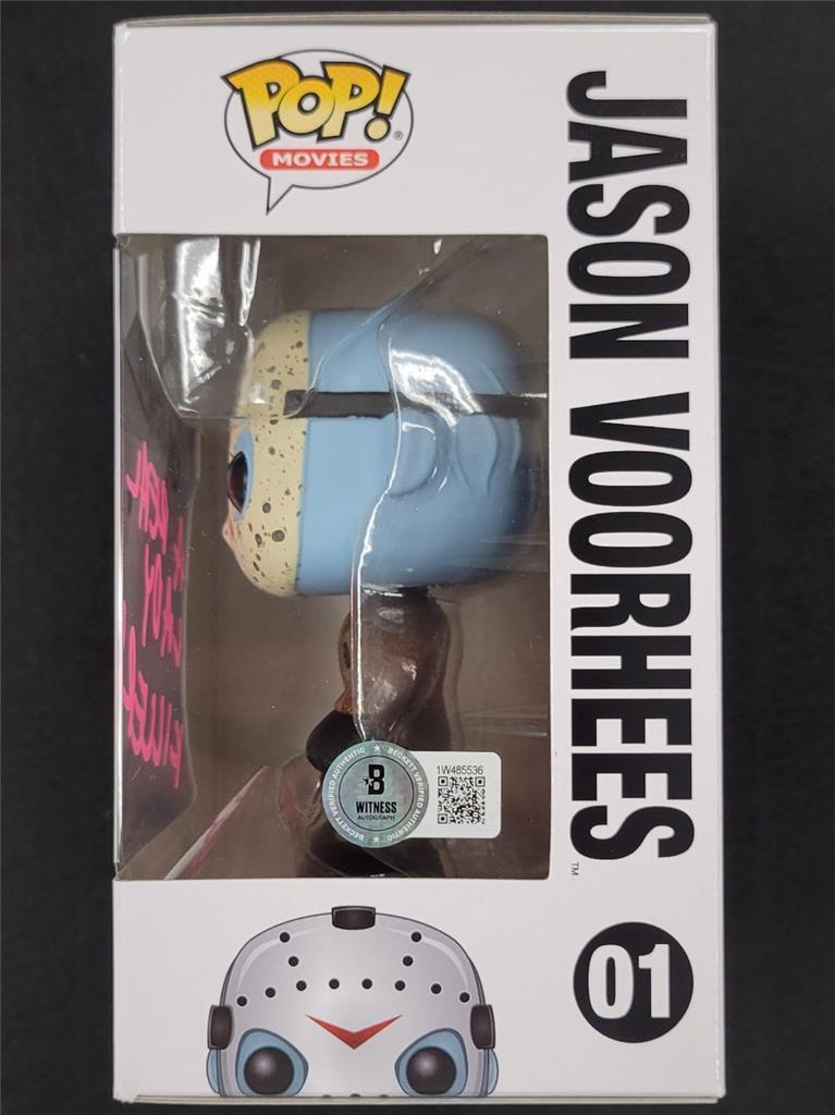 Ari Lehman signed "A Real Lady Killer" Friday 13th Funko Pop auto ~ Beckett BAS