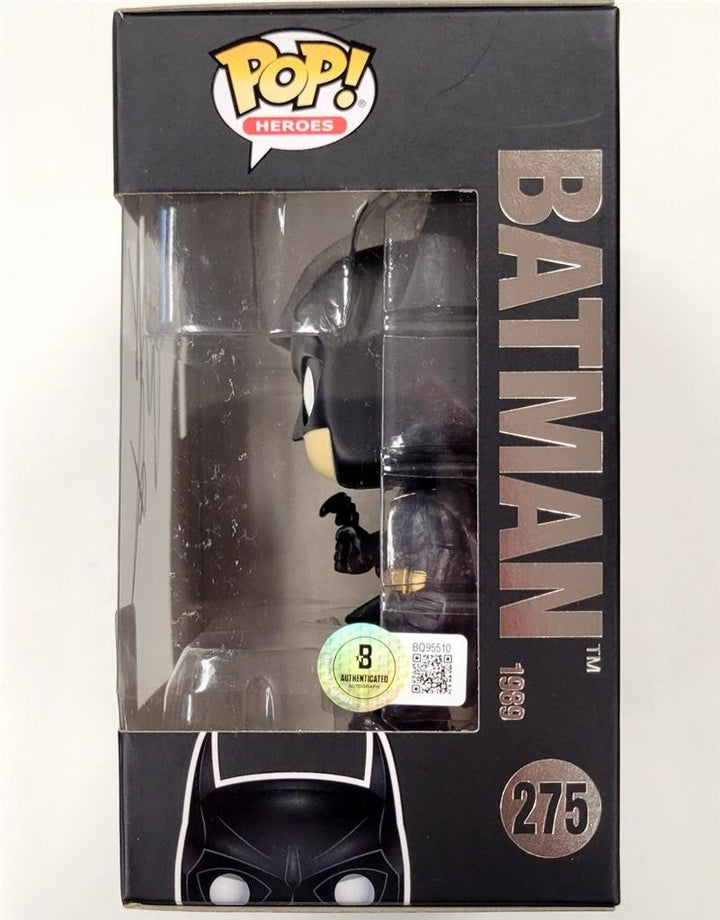 Christian Bale signed Batman 80 Years Funko Pop! 275 Dark Knight autograph ~ BAS