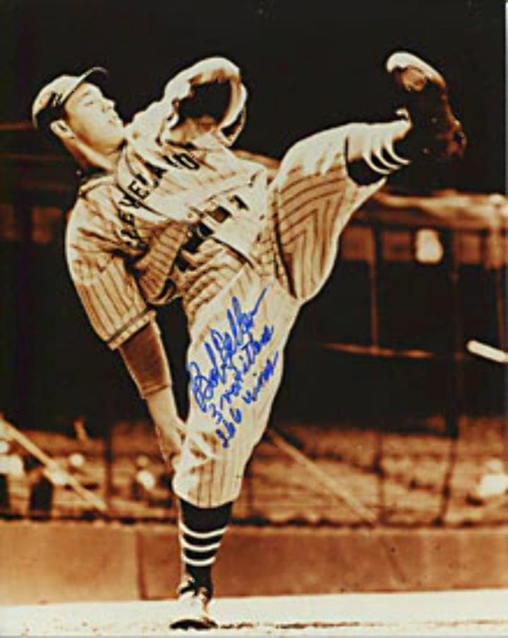 Bob Feller Autographed/Signed 8x10 Photo