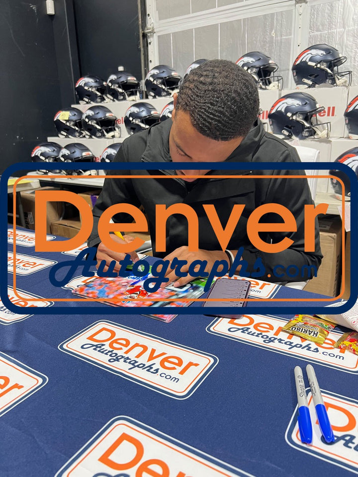 Patrick Surtain Autographed Denver Broncos 8x10 Photo Beckett Witness 53120