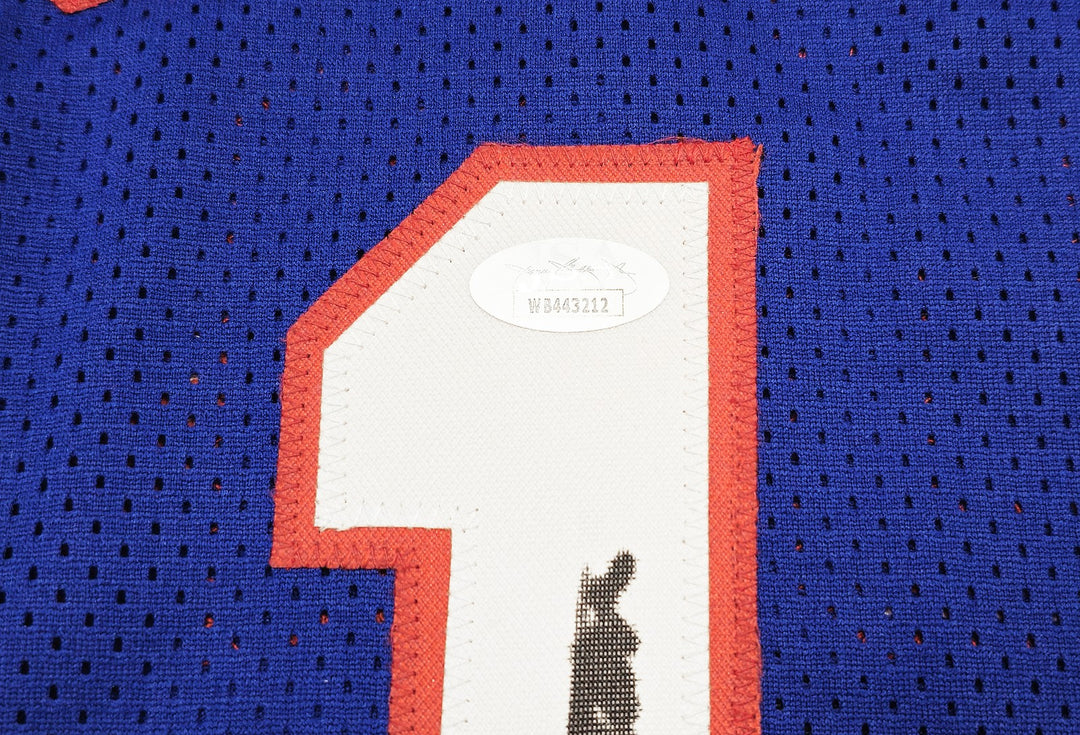 Cincinnati Royals Oscar Robertson Autographed Signed Blue Jersey JSA