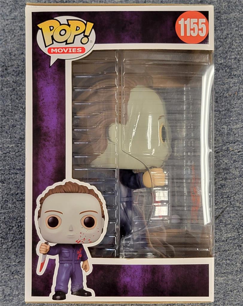 Nick Castle signed Michael Myers 10" Specialty Series Funko Pop! Figure auto BAS