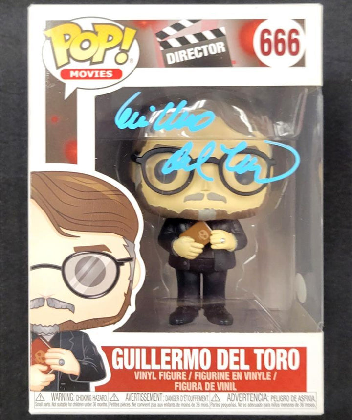 Guillermo Del Toro signed Movie Director Funko Pop! 666 autograph ~ JSA