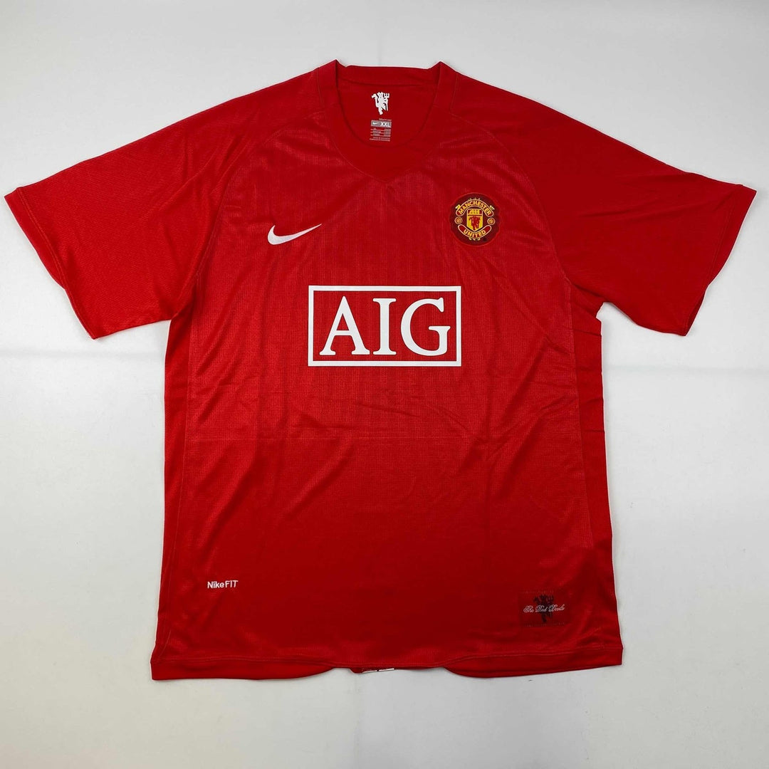 Autographed/Signed Wayne Rooney Manchester United 2008 Jersey Beckett COA