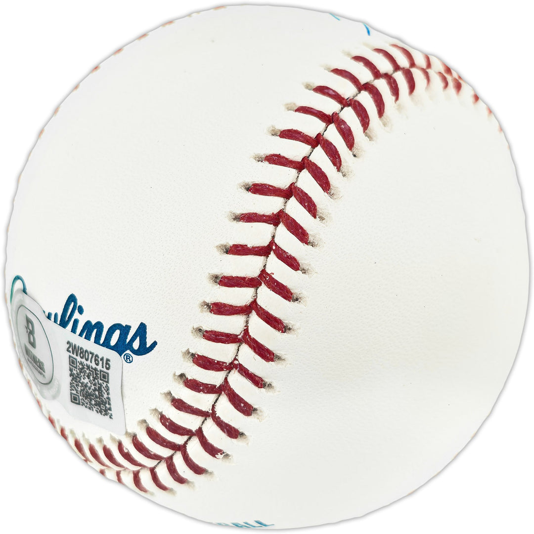 Dwight "Doc" Gooden Auto MLB Baseball Mets "86 W.S. Champs" (Smudge) Beckett Wit