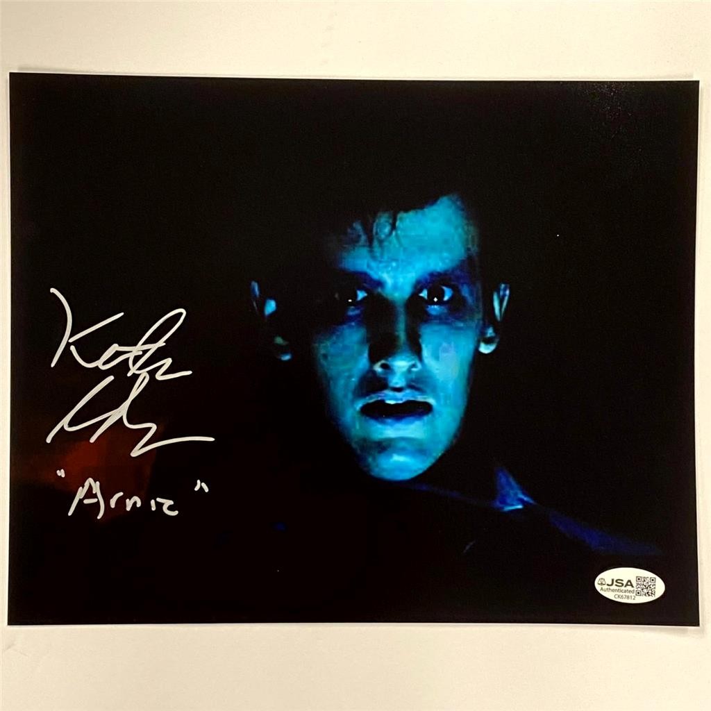 Keith Gordon signed "Arnie" Christine 8x10 Photo Poster autograph ~ JSA