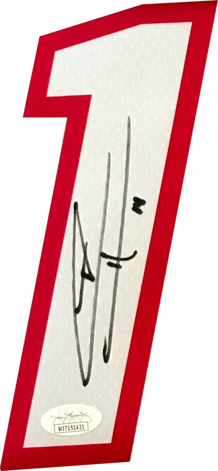 Tyler Herro Autographed Miami Heat Swingman Black Jersey (JSA)