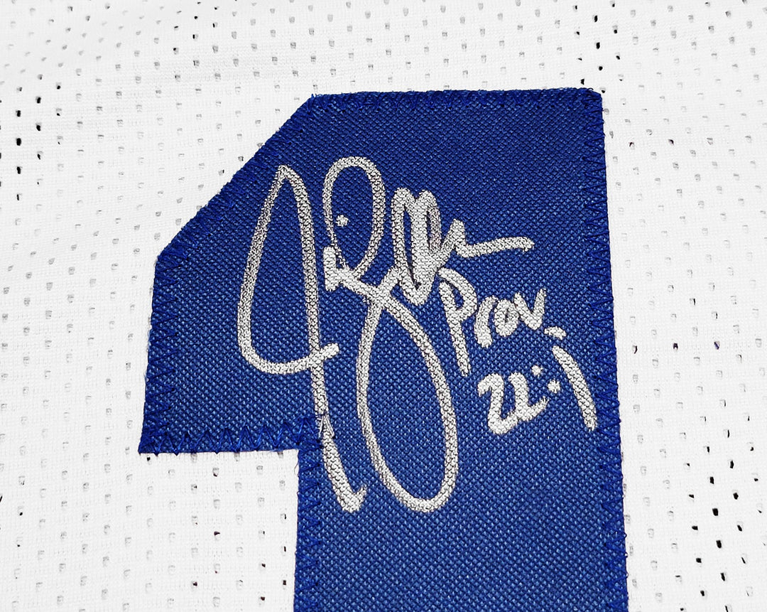 Seattle Seahawks Jim Zorn Autographed Signed White Jersey MCS Holo