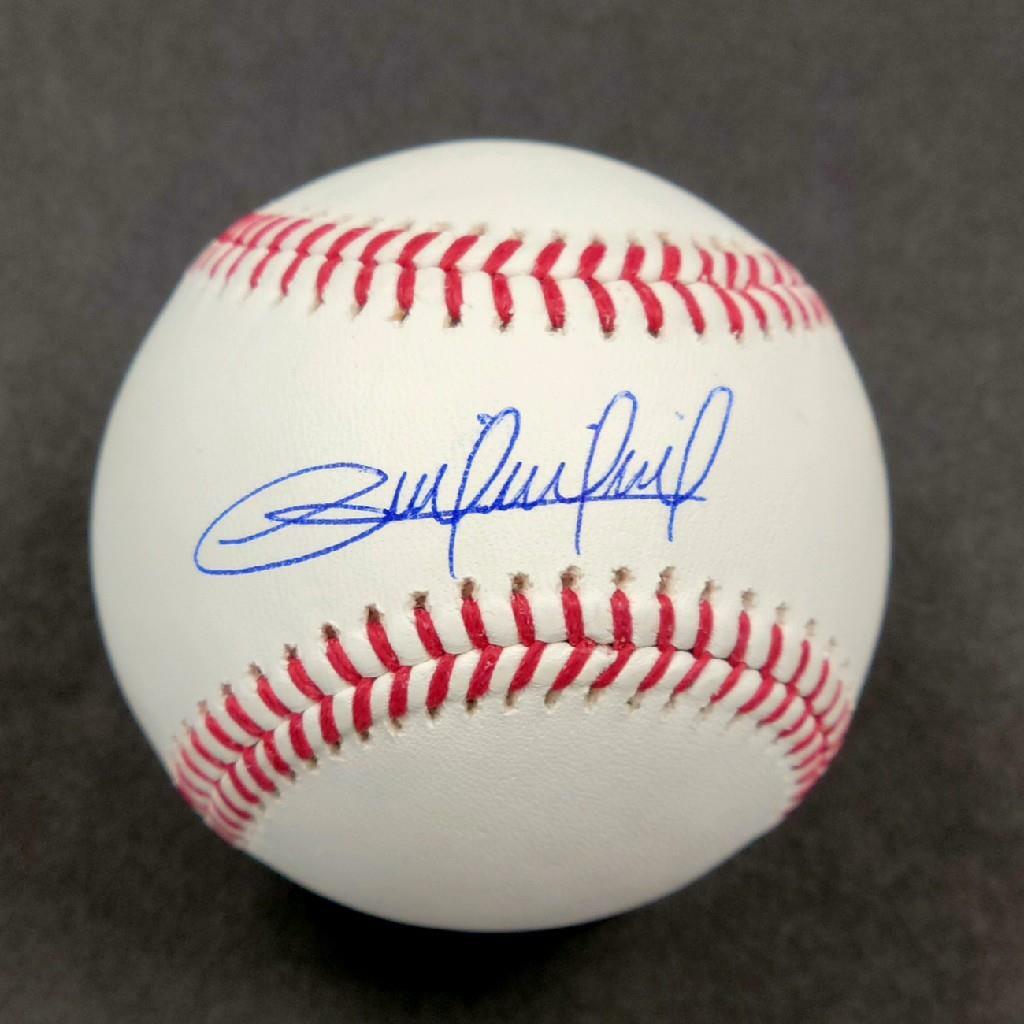 Luis Rodriguez autograph Dodgers rookie signed MLB Baseball BAS Beckett Witness
