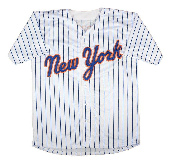 Marcus Semien New York Signed White Baseball Jersey BAS