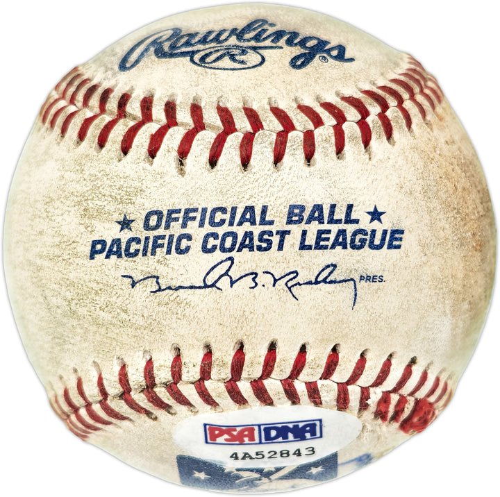 Felix Hernandez Auto Pacific Coast League Game Used Baseball "2005 PCL" PSA/DNA