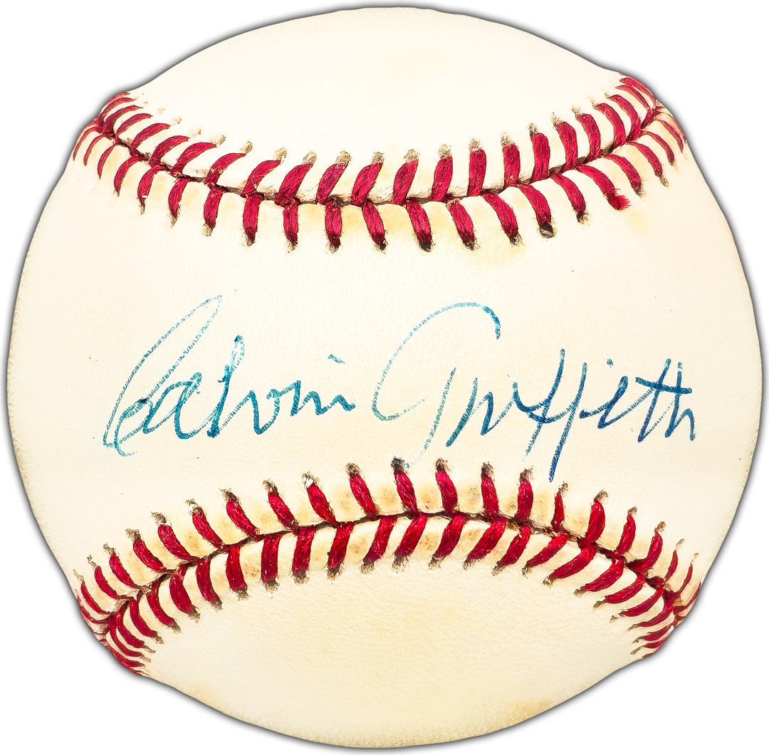 Calvin Griffith Signed Official AL Baseball Minnesota Twins Owner Beckett