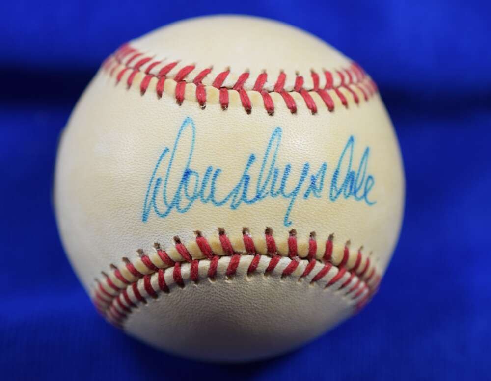Don Drysdale Beckett BAS Autograph American League OAL Signed Baseball