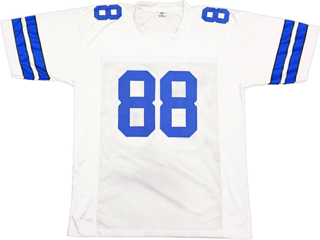 Dez Bryant Dallas Signed White Football Jersey BAS ITP