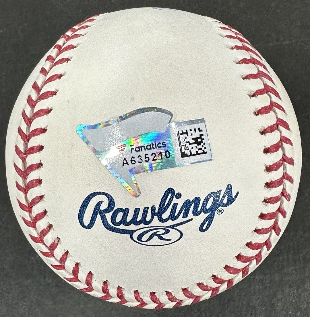 Gio Urshela Signed MLB Baseball Yankees Angels Full Name Autograph Fanatics MLB