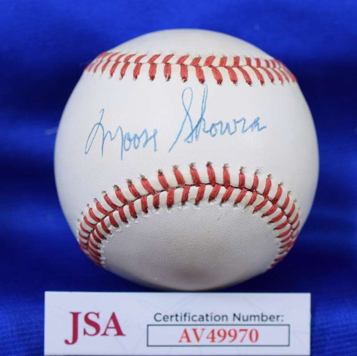 Bill Moose Skowron JSA COA Autograph American League Signed Baseball