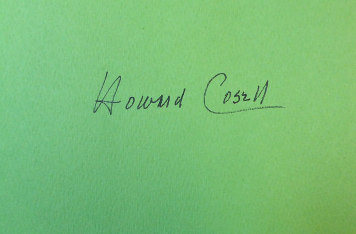 Howard Cosell Autographed Signed Book PSA/DNA #AB50579