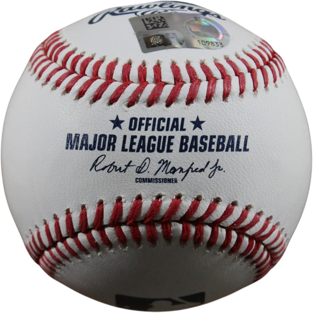 Jackson Merrill Autographed San Diego Padres OML Baseball Beckett 56309