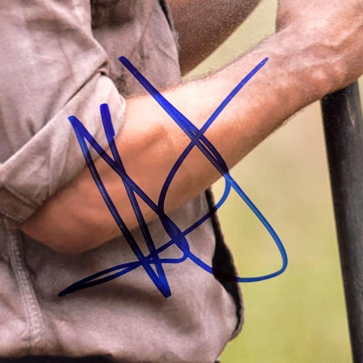 Andrew Lincoln signed The Walking Dead 11x14 photo autograph ~ Beckett BAS
