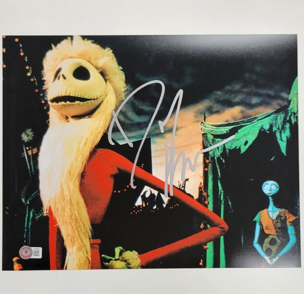 Danny Elfman signed Nightmare Before 11x14 Photo autograph (C) ~ Beckett BAS