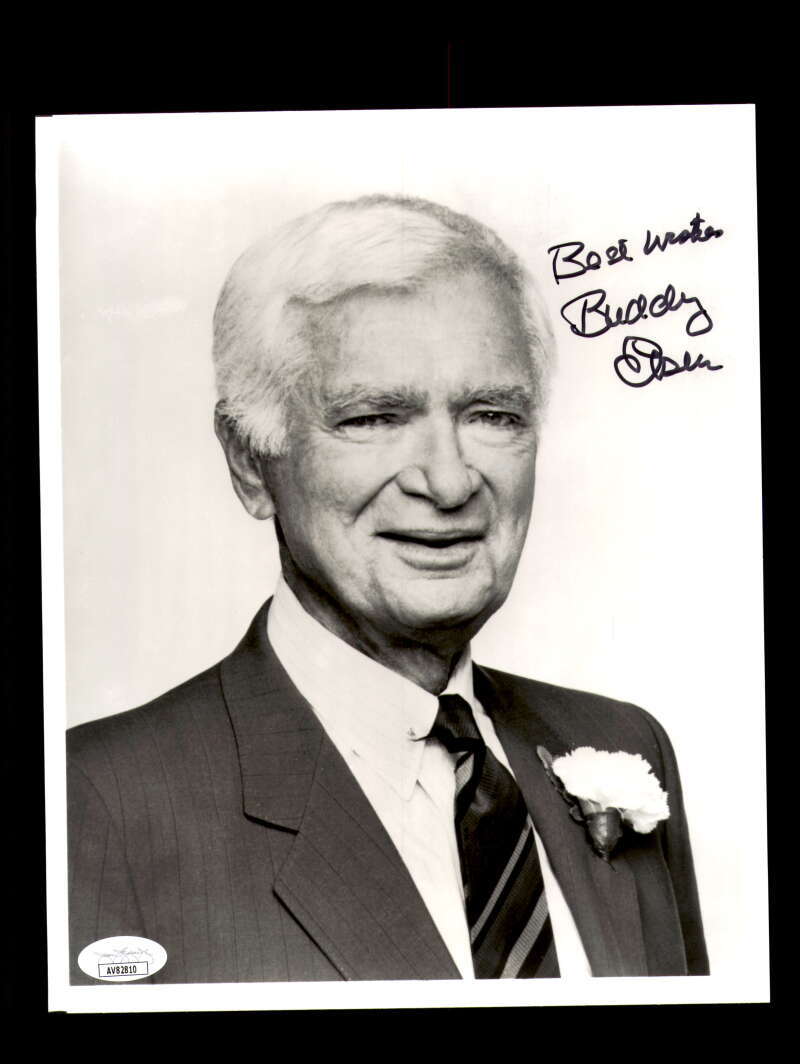 Buddy Ebsen JSA Coa Signed 8x10 Photograph Autograph