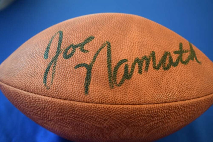 Joe Namath JSA Coa Autograph Official NFL Signed Football