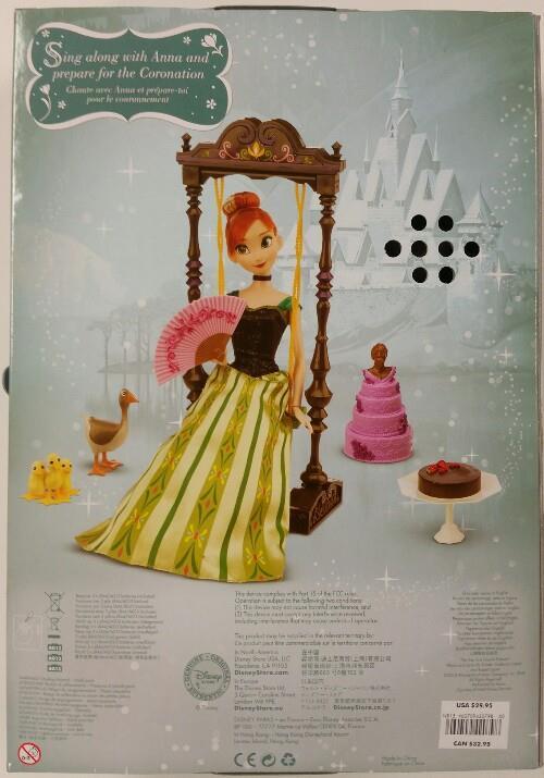 KRISTEN BELL signed Disney FROZEN Singing Anna Doll LE # / 5 ~ PSA/DNA COA Auto