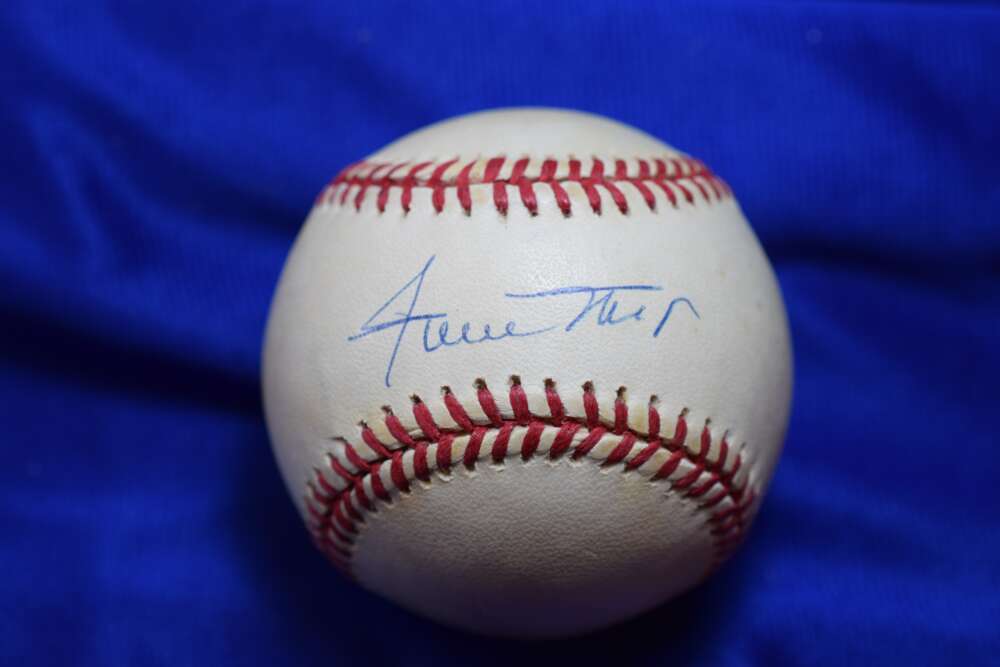 Willie Mays PSA DNA Autograph National League Signed Baseball