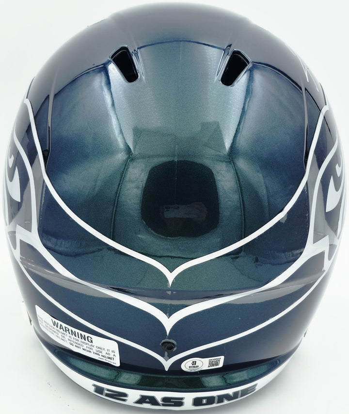 Kam Chancellor Auto Seahawks Metallic Rivalries Full Size Speed Replica Helmet