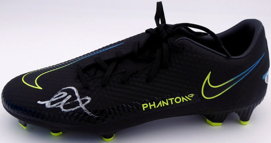 Mason Mount Signed Black Nike Phantom Cleat Shoe Chelsea F.C. Size 9 Beckett