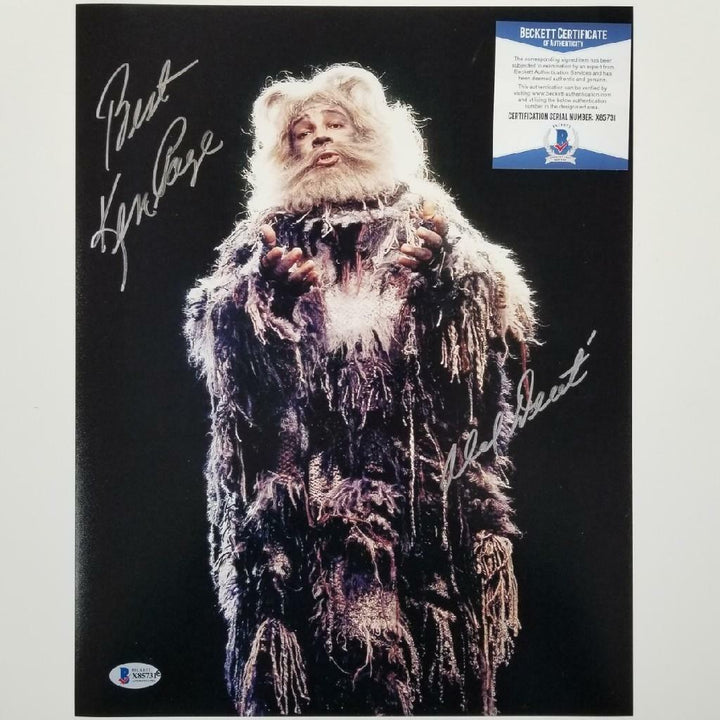Ken Page signed Cats "Old Deut" 11x14 Photo Autograph ~ Beckett BAS COA