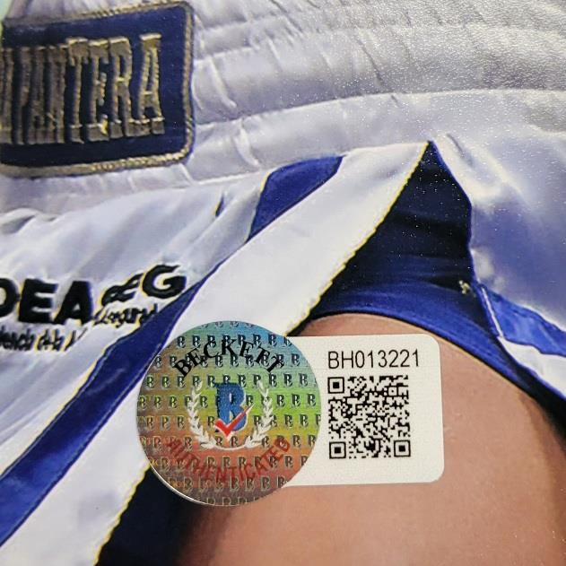 Seniesa Estrada signed Boxing 8x10 photo #12 autograph ~ Beckett BAS Holo