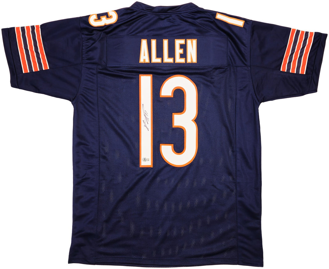 Chicago Bears Keenan Allen Signed Blue Jersey Beckett Witness