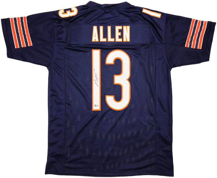 Chicago Bears Keenan Allen Signed Blue Jersey Beckett Witness