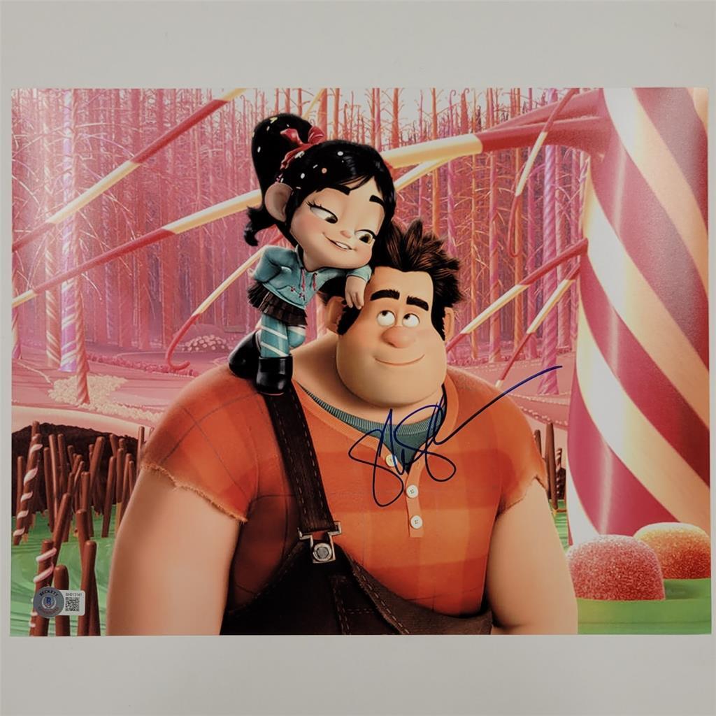 Sarah Silverman signed Wreck it Ralph 11x14 photo autograph ~ Beckett BAS Holo