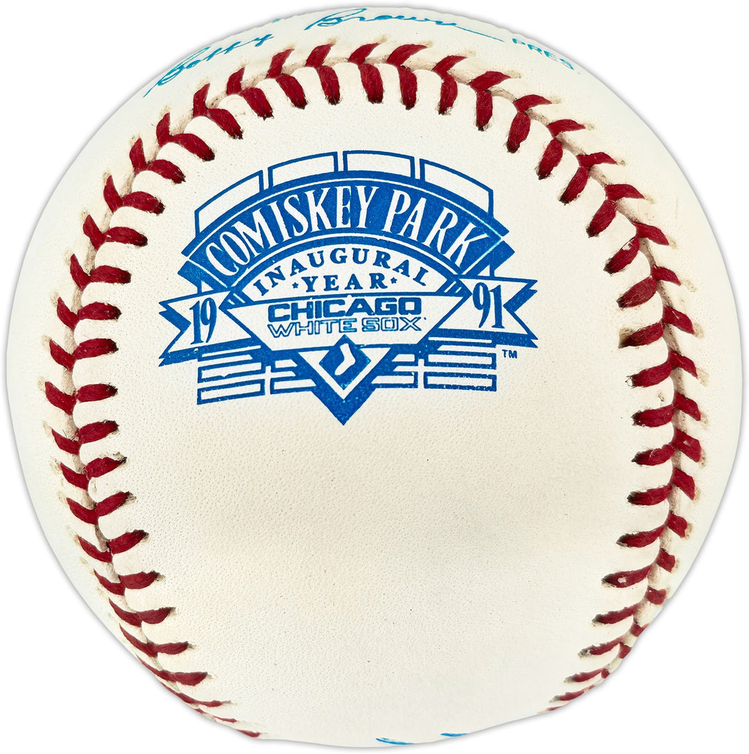 Mel Allen Autographed Signed AL Baseball New York Yankees "HOF 1978" Beckett