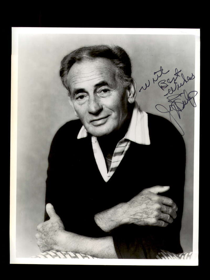 Joey Bishop JSA Coa Signed 8x10 Photograph Autograph
