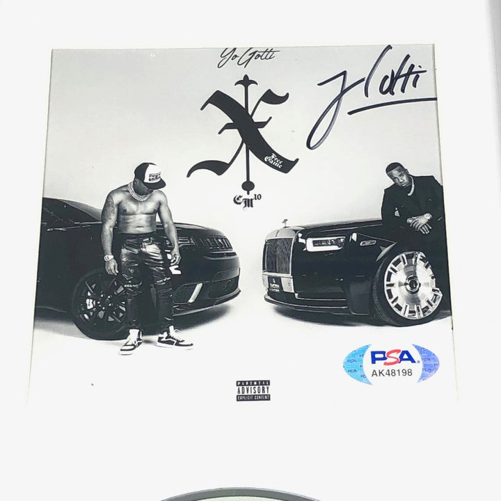 Yo Gotti Signed CD Cover Framed PSA/DNA Free Game Autographed