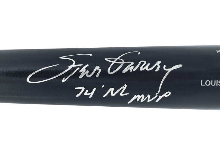 Steve Garvey Auto Black L Slugger Pro Stock Baseball Bat Dodgers 74 MVP Beckett