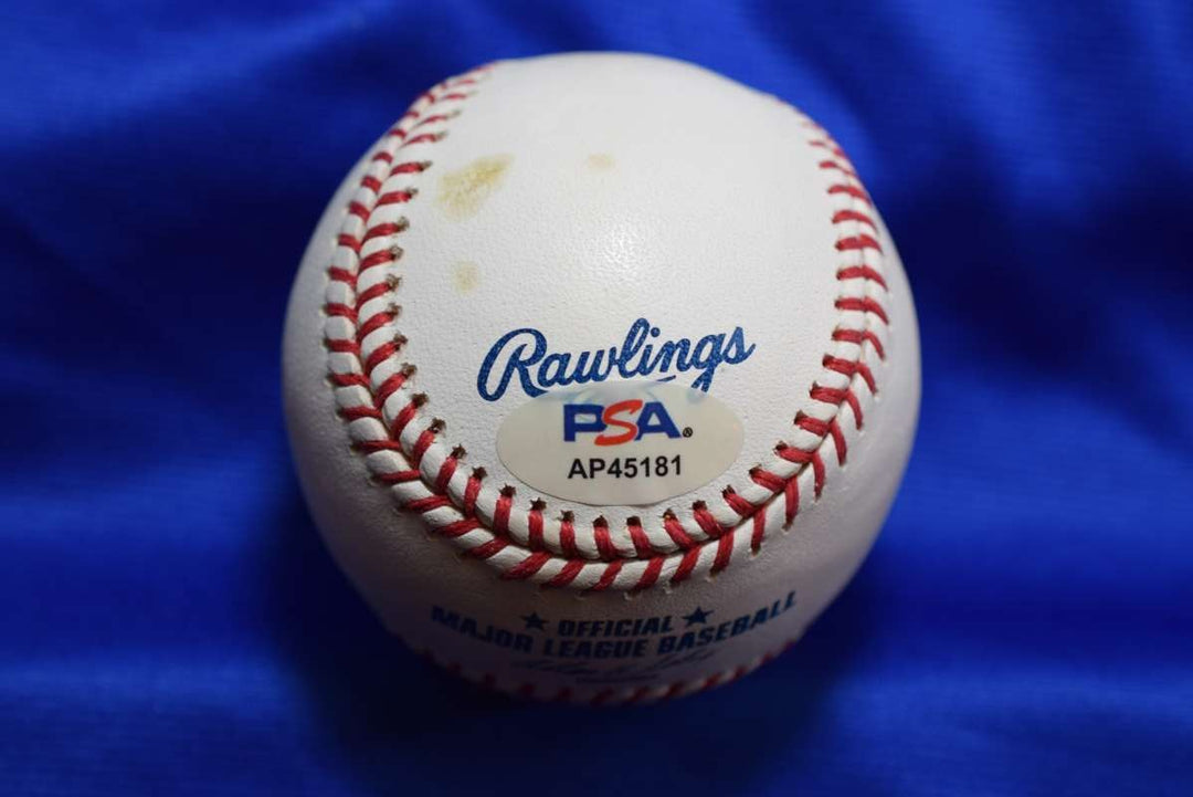 Jim Lonborg PSA DNA Autograph Major League Signed Baseball Cy Young 67